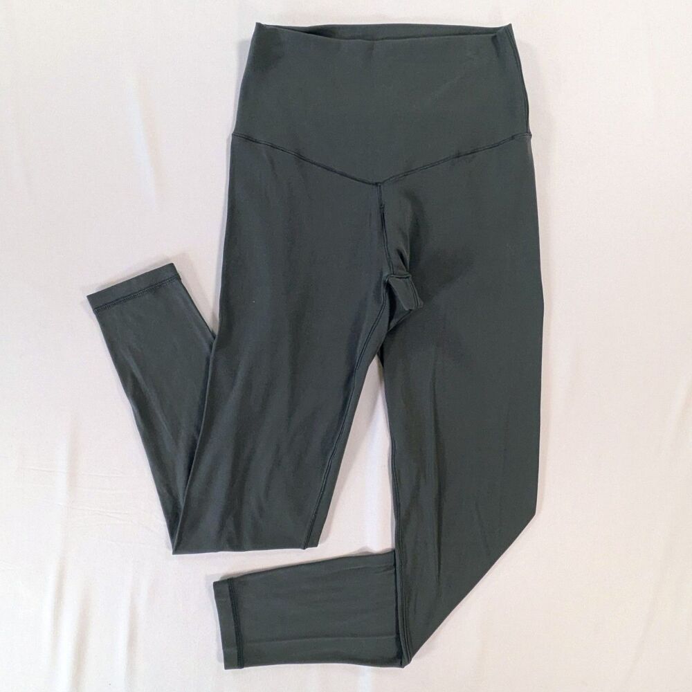 Aerie Women’s Green High Rise Play Chill Move Leggings Size Small athleisure